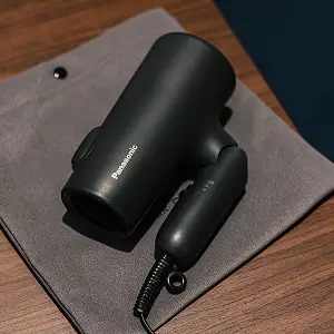 Black hair dryer.