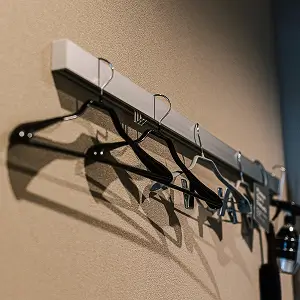 A series of hanger.